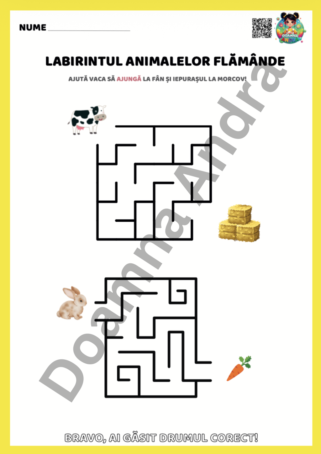 Fise educative PDF 300+